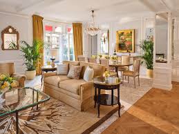 Luxury hotel suite interior