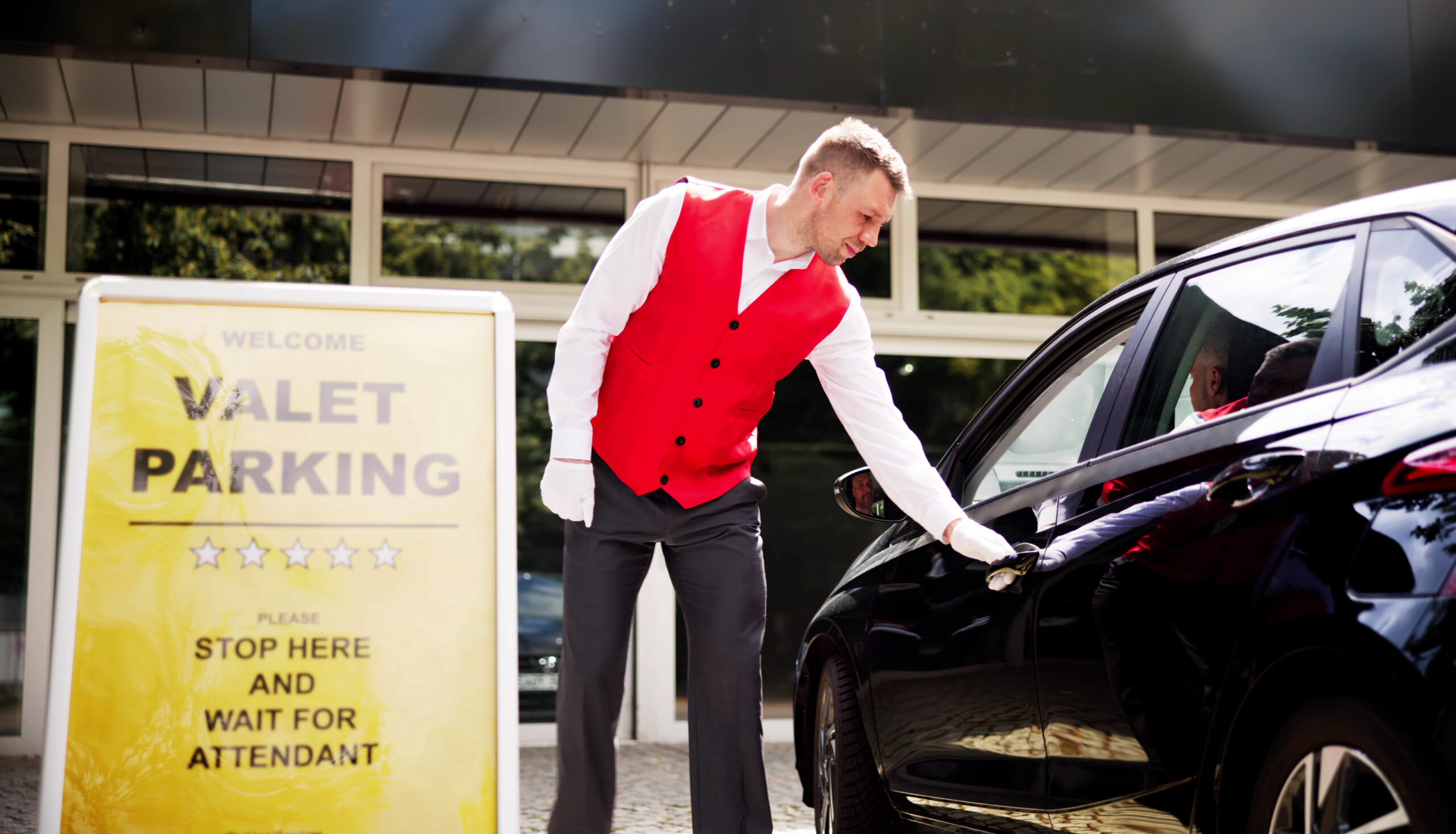 Valet arrival service